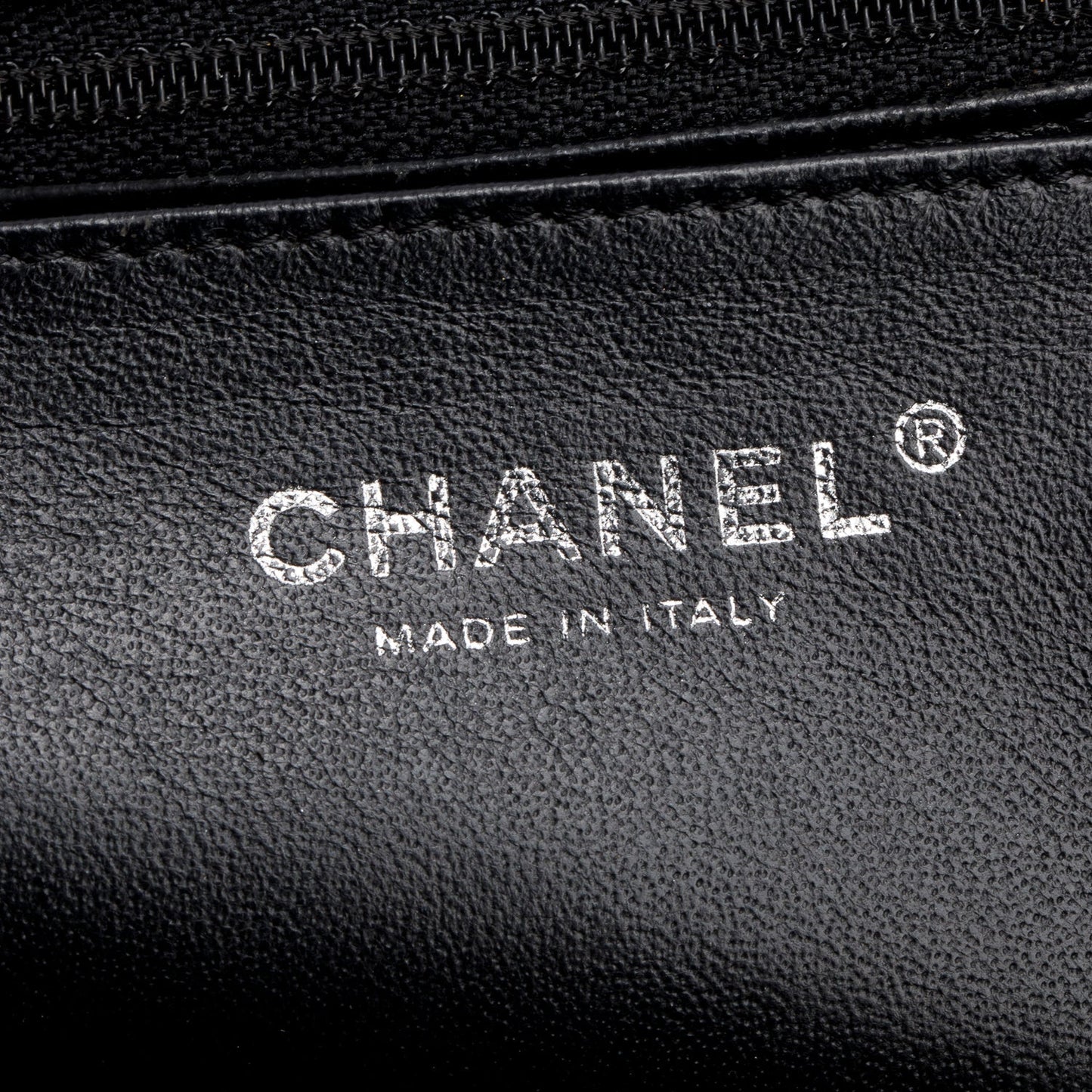 Chanel Black Caviar Jumbo Single Flap Bag