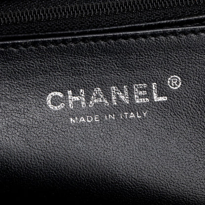 Chanel Black Caviar Jumbo Single Flap Bag