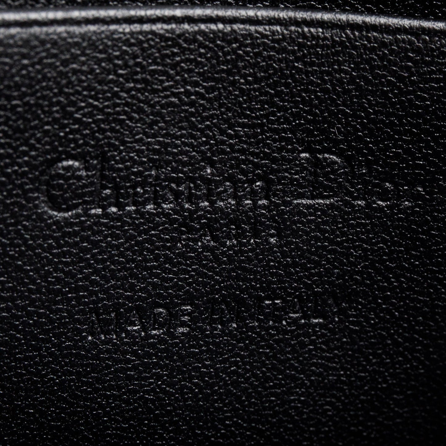 Christian Dior 2020 Black Cannage Lambskin Lady Dior Call'in Dior Phone Holder