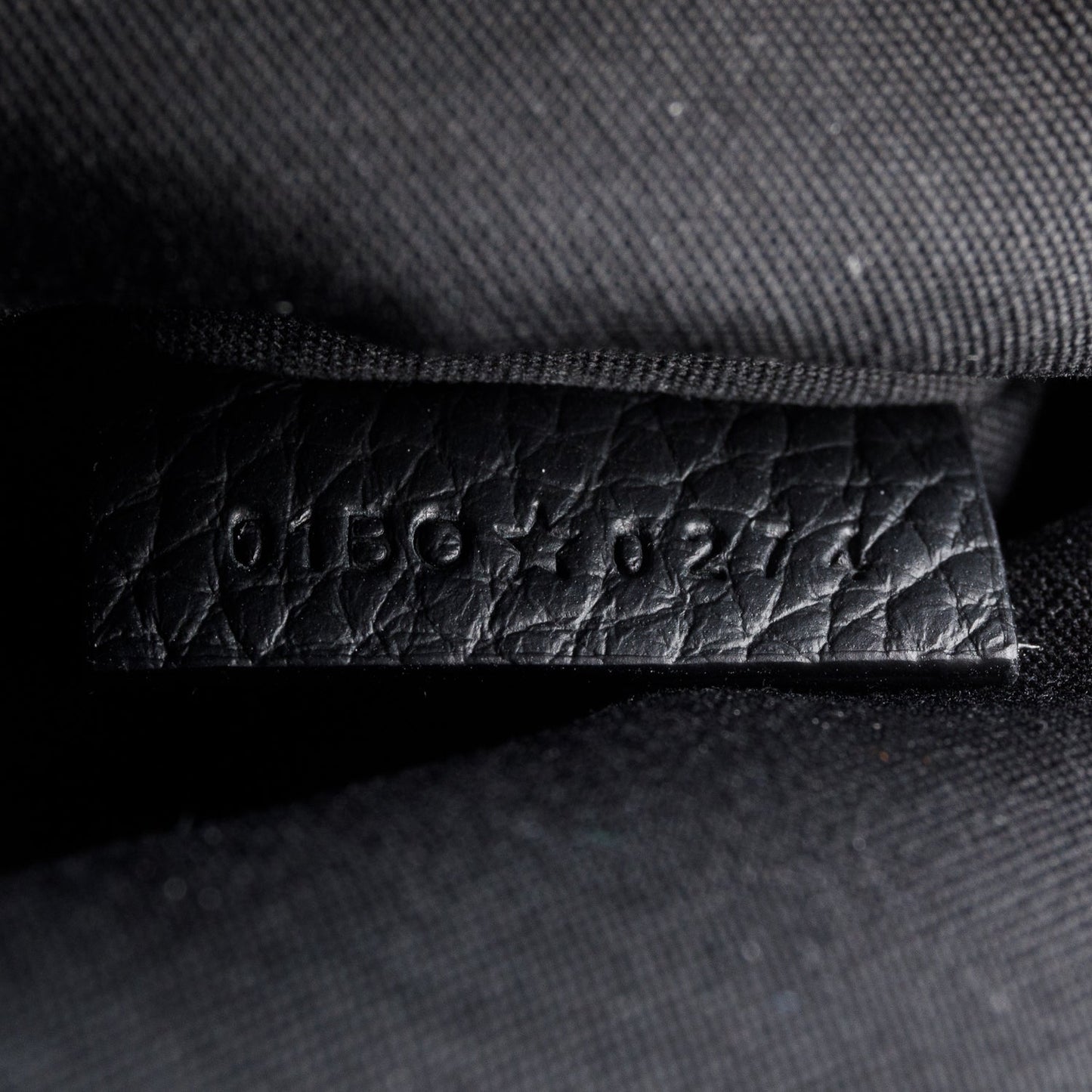 Christian Dior 2024 Black Embossed Calfskin Rider 2.0 Zipped Messenger Bag