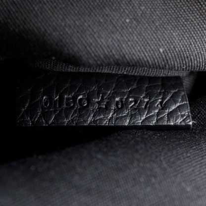 Christian Dior 2024 Black Embossed Calfskin Rider 2.0 Zipped Messenger Bag
