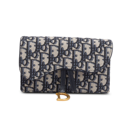 Christian Dior Oblique Saddle Belt Pouch