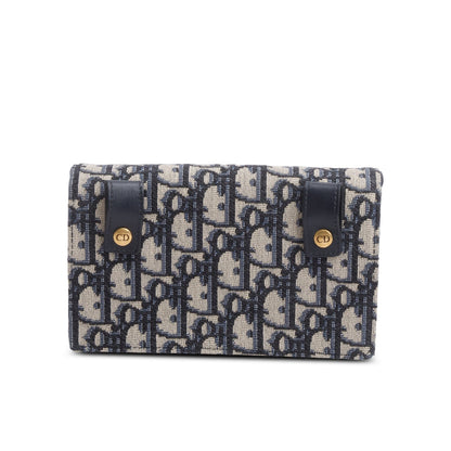 Christian Dior Oblique Saddle Belt Pouch