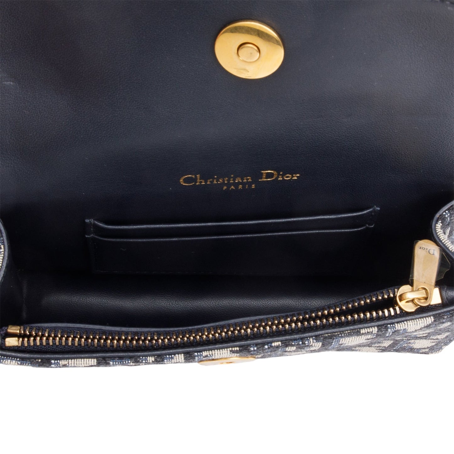 Christian Dior Oblique Saddle Belt Pouch
