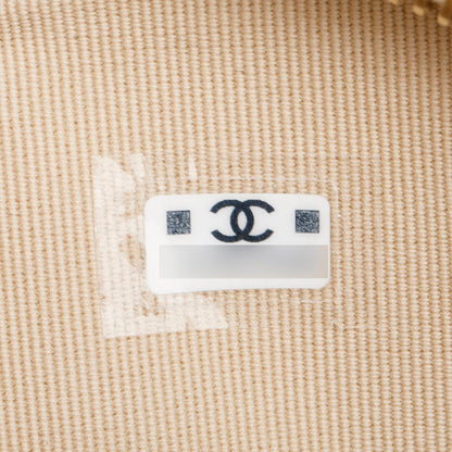 Chanel 2025 Gold Lambskin Quilted CC In Love Mini Heart Bag