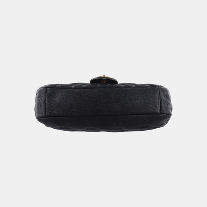 Chanel Wild Stitch Medium Black Calfskin Leather Flap Bag Gold Hardware, 2011