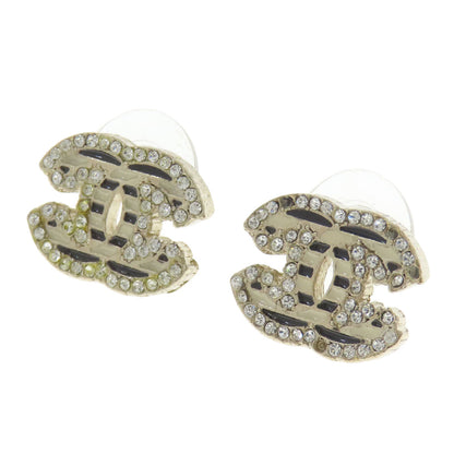 CHANEL Pierce metallic gold COCO Mark