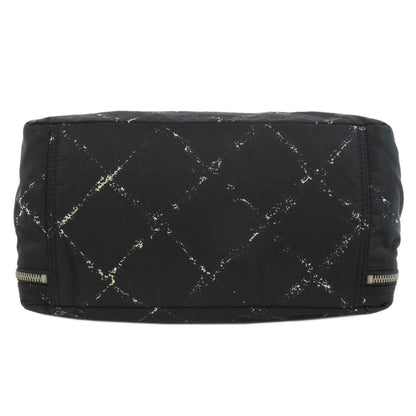 CHANEL Handbag Nylon black Travel line