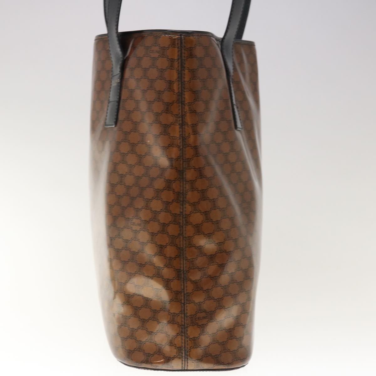 Luxury CELINE Macadam Canvas Tote Bag Brown  65721