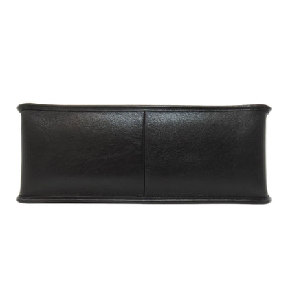 CHANEL Tote Bag lambskin black Matelasse Chain Bag SilverMetal