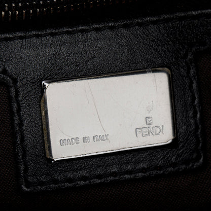Fendi Brown Zucca Canvas Hobo Bag