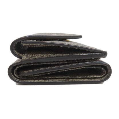 BALENCIAGA Bifold Wallet 681704 PVC Brown Gucci collaboration tri-fold wallet Women
