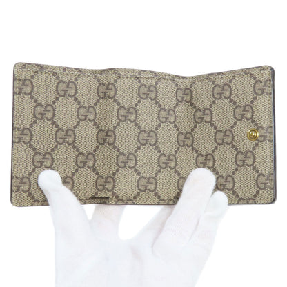 BALENCIAGA Bifold Wallet 681704 PVC Brown Gucci collaboration tri-fold wallet Women