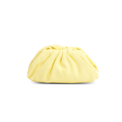Bottega Veneta Yellow Butter Calfskin Leather The Mini Pouch