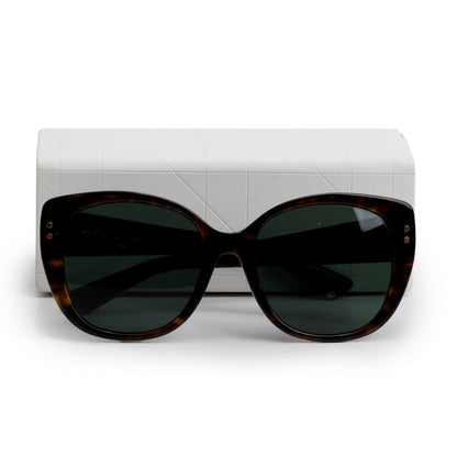 Christian Dior Tortoise Lady Dior Studs4F Acetate Sunglasses