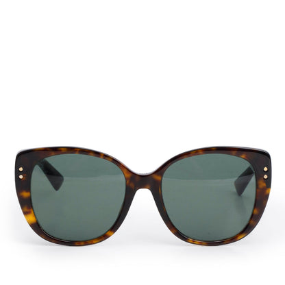 Christian Dior Tortoise Lady Dior Studs4F Acetate Sunglasses