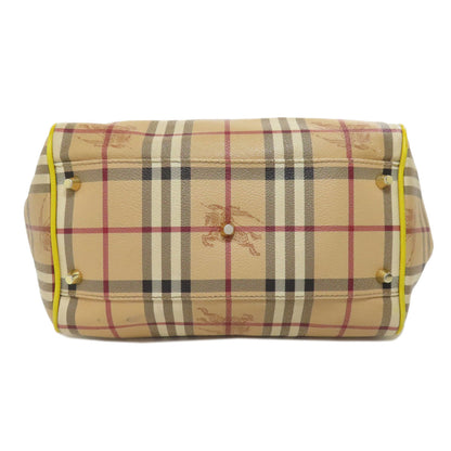BURBERRY Tote Bag PVC Brown Nova Check