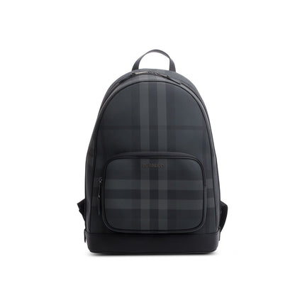 Burberry Grey Burberry Check Rocco Backpack