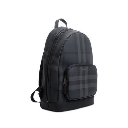 Burberry Grey Burberry Check Rocco Backpack