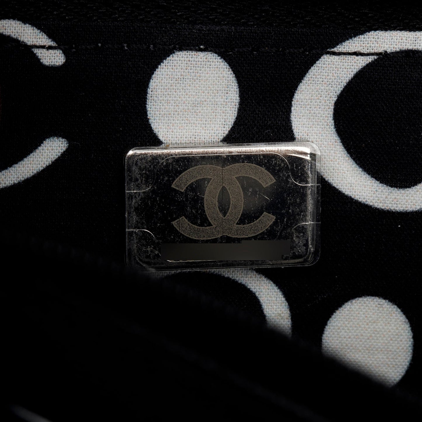 Chanel 2024 Black Quilted Caviar Leather Coco Chanel CC Wallet on Chain