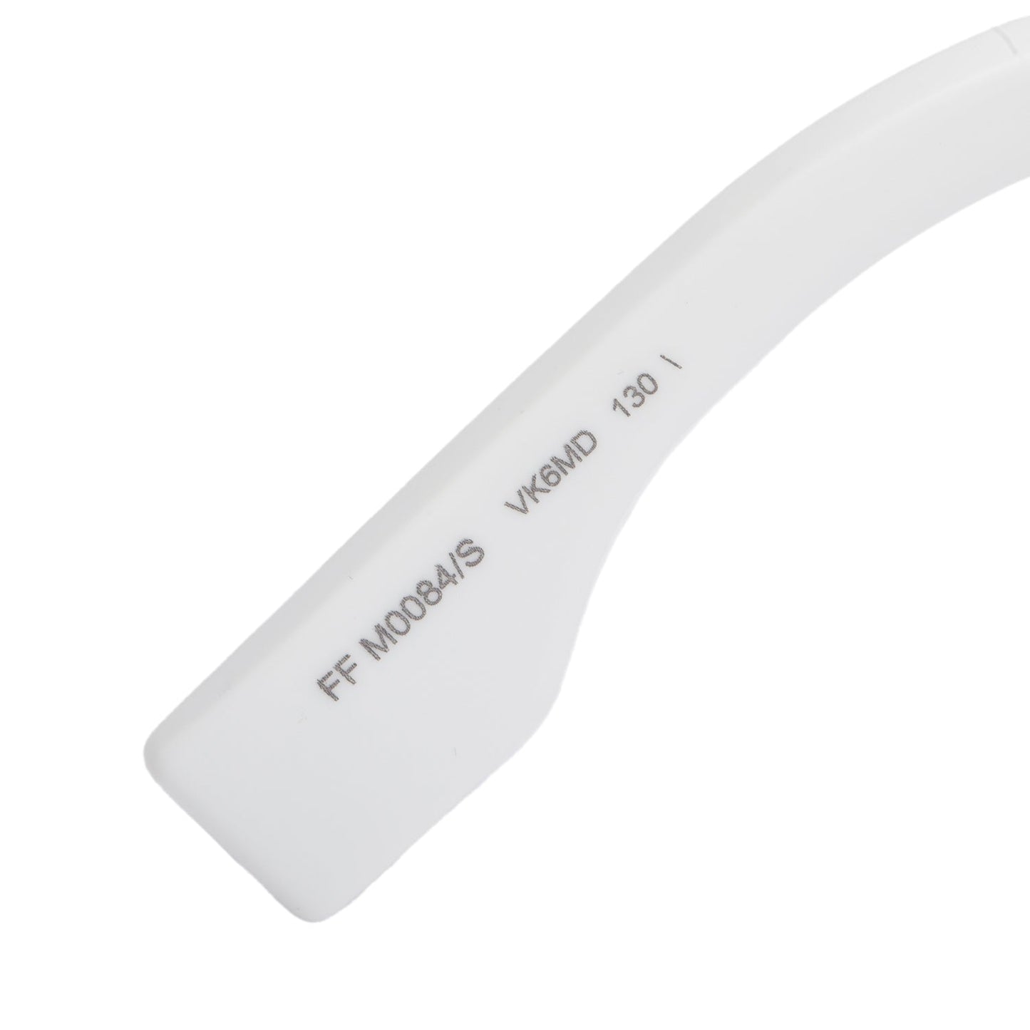 Fendi FF M0084/S White Acetate Shield Sunglasses