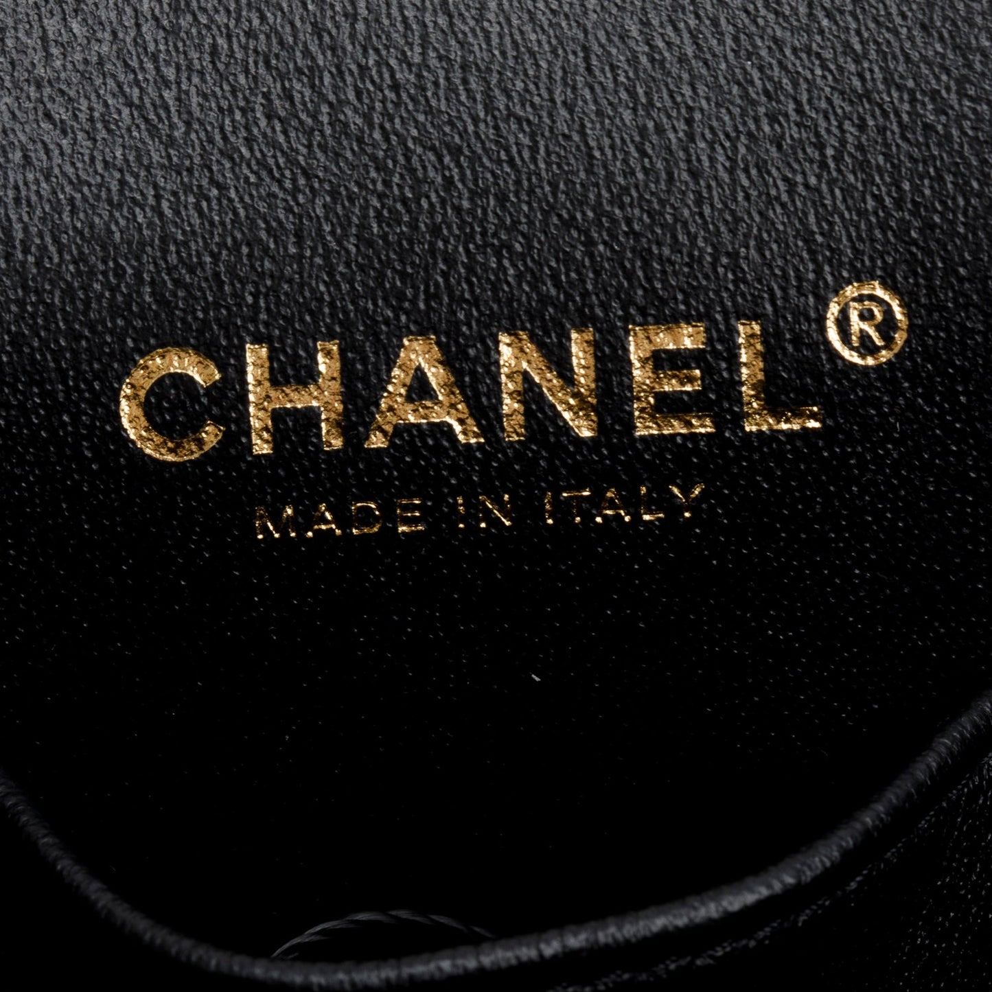 Chanel Black Caviar Quilted Small Top Handle Vanity Case