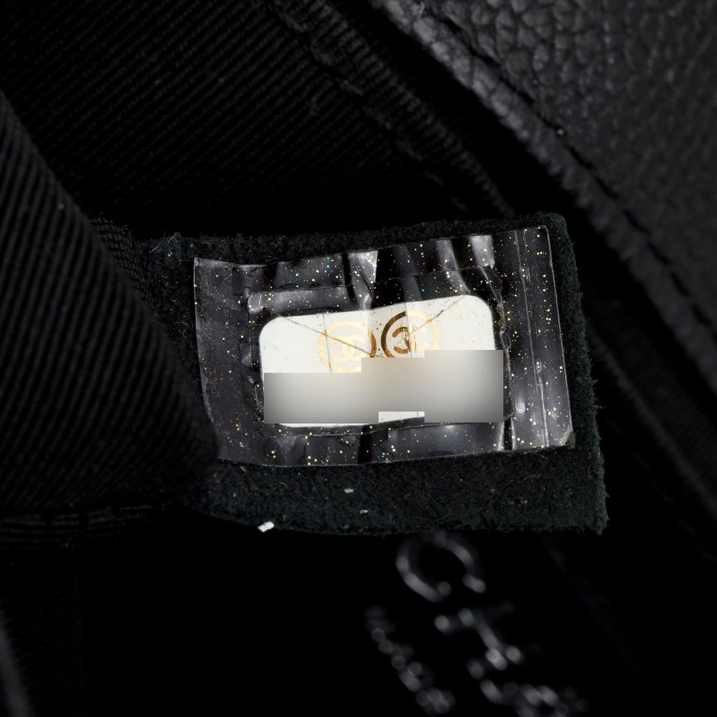 Chanel Black Caviar Quilted Medium Boy Flap Bag