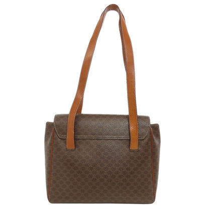CELINE Tote Bag PVC Brown Macadam Women