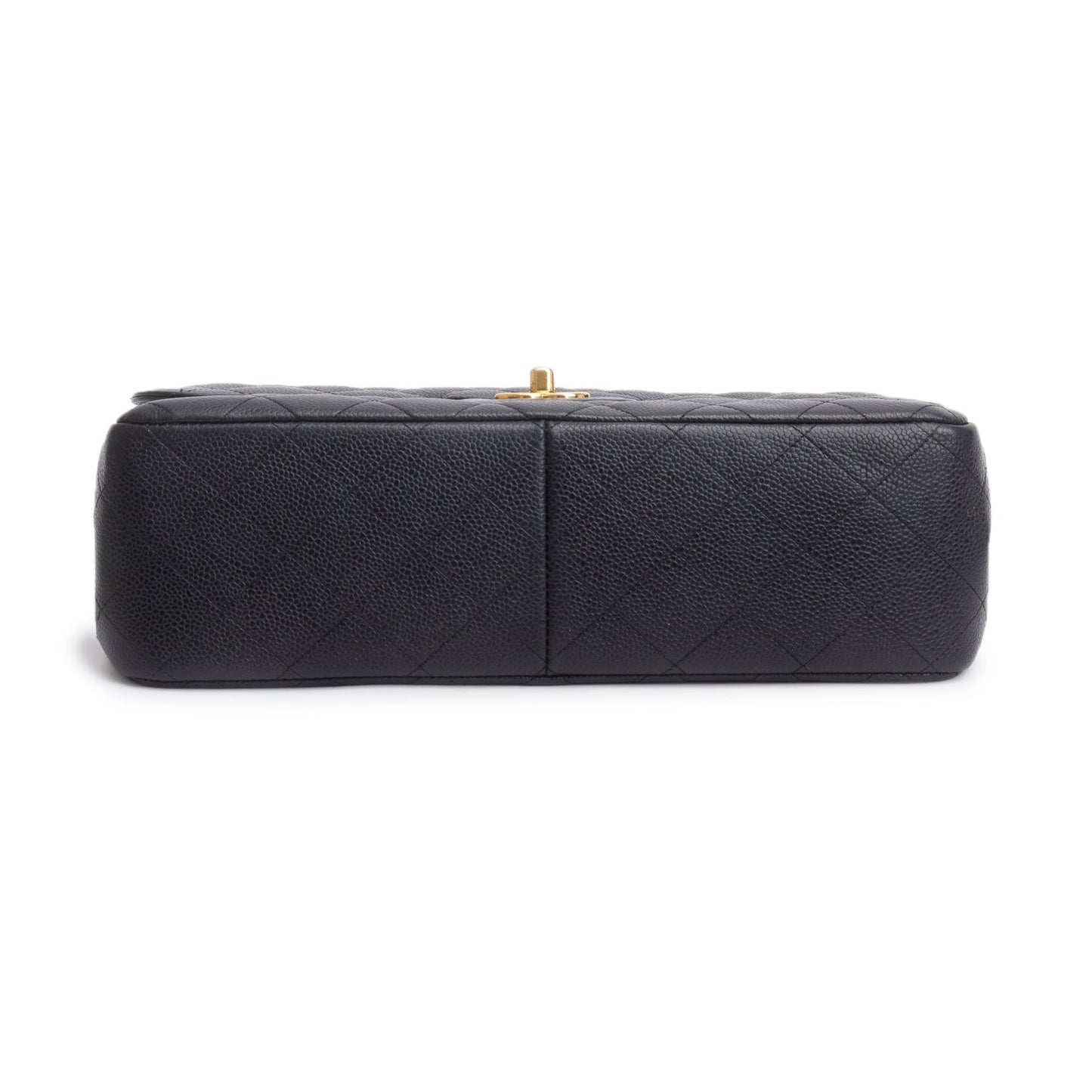 Chanel Black Caviar Jumbo Classic Double Flap Bag