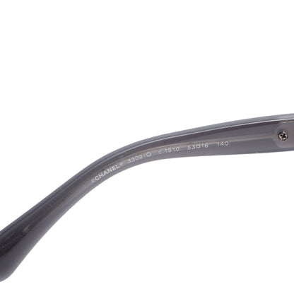 Chanel 3309-Q Interlocking CC Square Eye Glasses