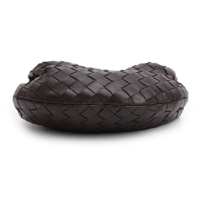 Bottega Veneta Brown Lambskin Intrecciato Mini Jodie