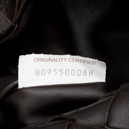 Bottega Veneta Brown Lambskin Intrecciato Mini Jodie