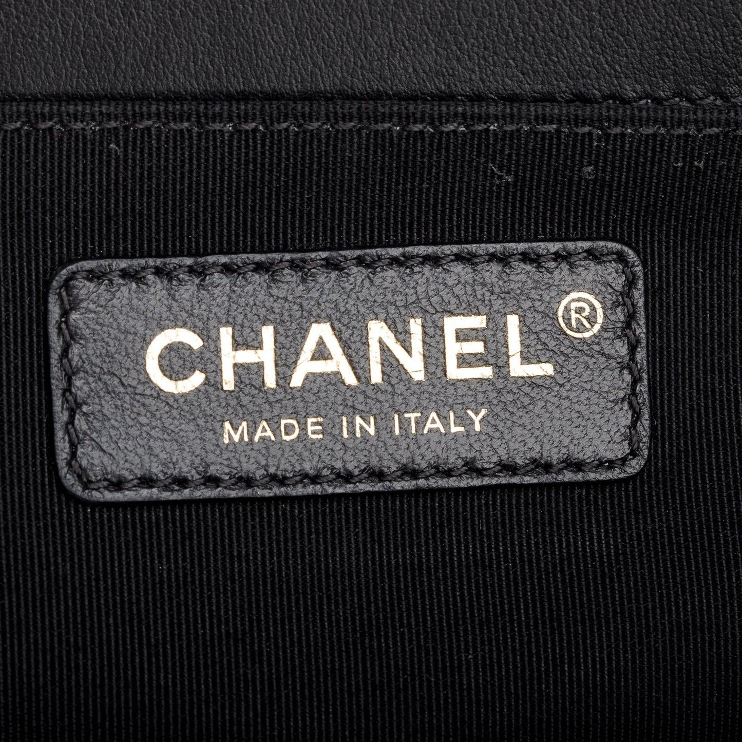 Chanel 2021 Black Quilted Lambskin Leather Small Boy Bag