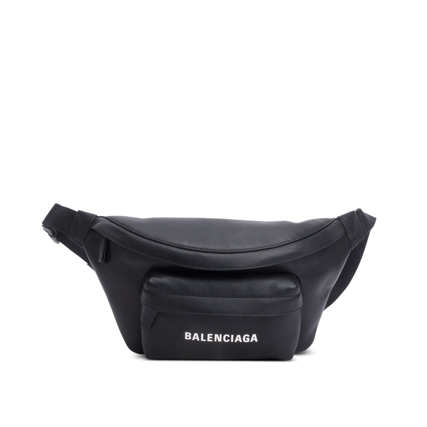 Balenciaga Black Calfskin Leather Everyday Belt Bag