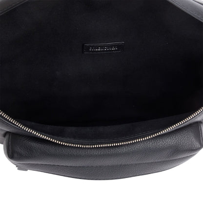 Balenciaga Black Calfskin Leather Everyday Belt Bag