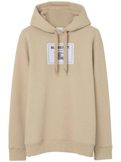 Luxury Burberry Men's Prorsum Label Cotton Hoodie Beige