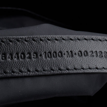 Balenciaga Black Canvas Logo Patch Tote Bag