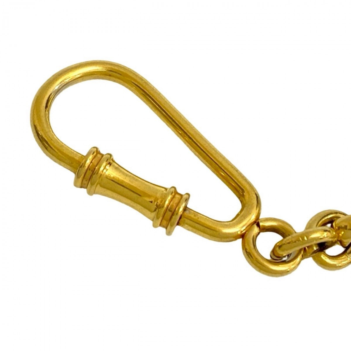 CELINE Key ring Gold Plated gold