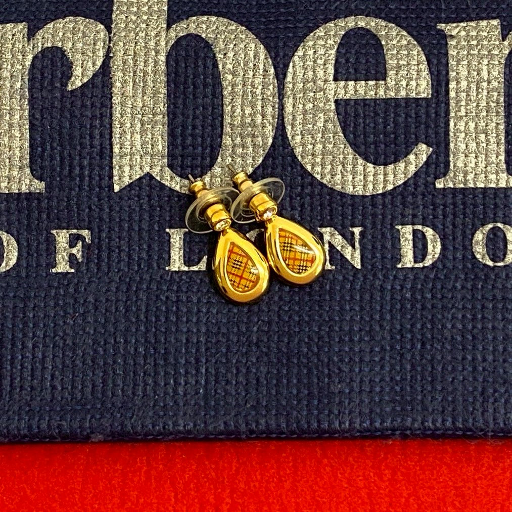 BURBERRY Pierce Gold Plated yellow