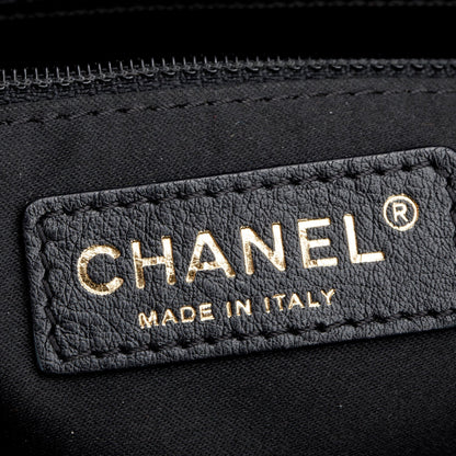 Chanel Black Caviar Leather Grand Shopping Tote (GST)