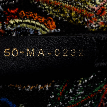 Christian Dior Multicolor Canvas Embroidered Zodiac Fantastico Saddle Bag