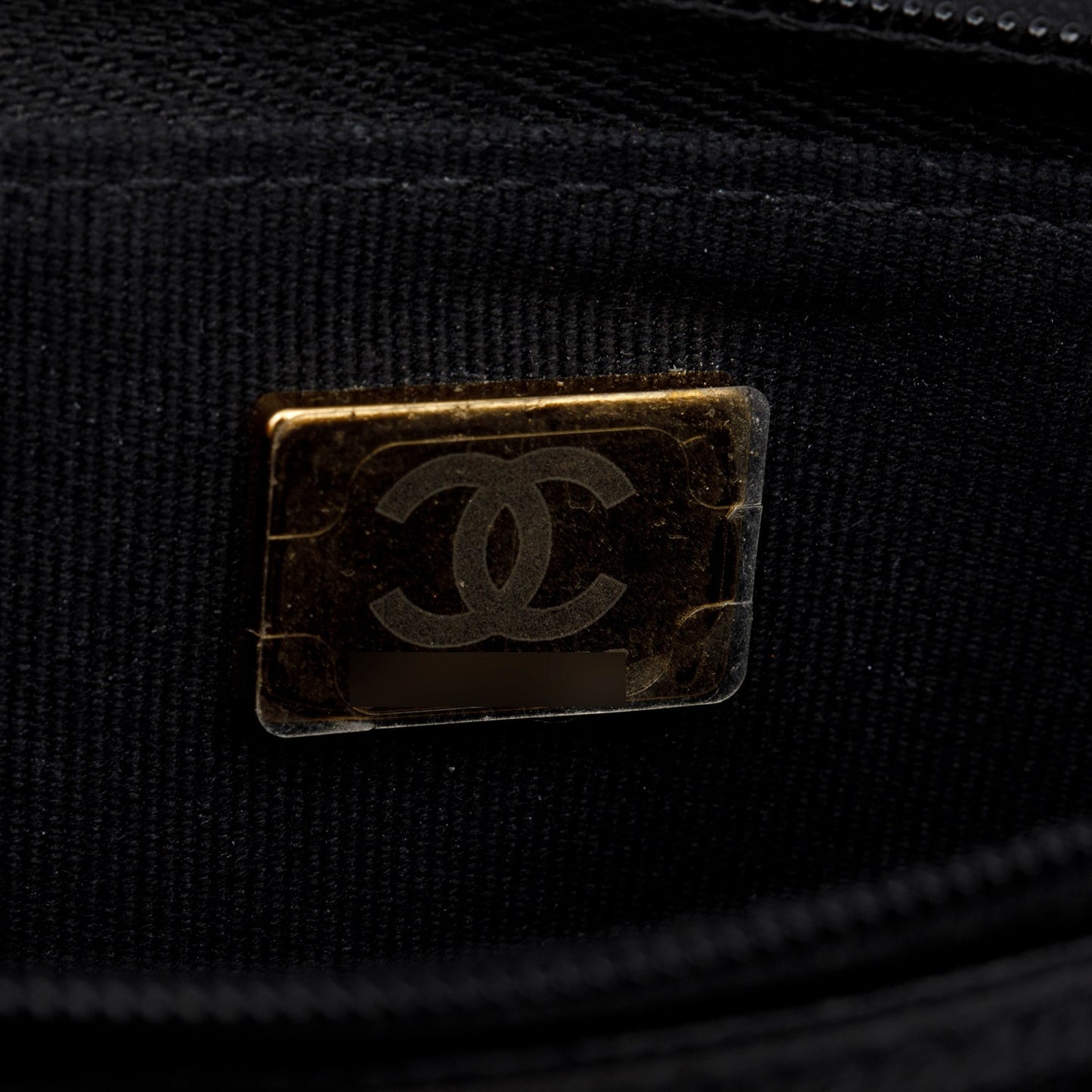 Chanel 2024 Black Quilted Caviar Leather Sweetheart CC Wallet on Chain