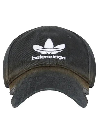Luxury Balenciaga Trending 2025 Logo Print Ball Cap Black