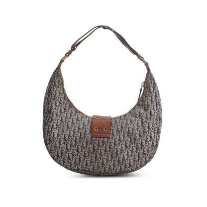 Christian Dior Navy Monogram Street Chic Hobo