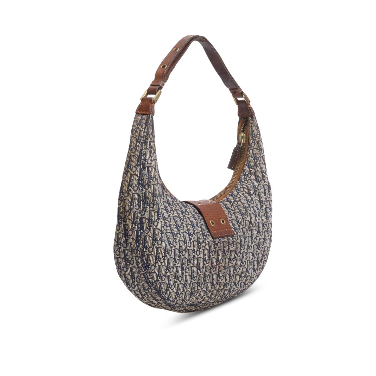 Christian Dior Navy Monogram Street Chic Hobo