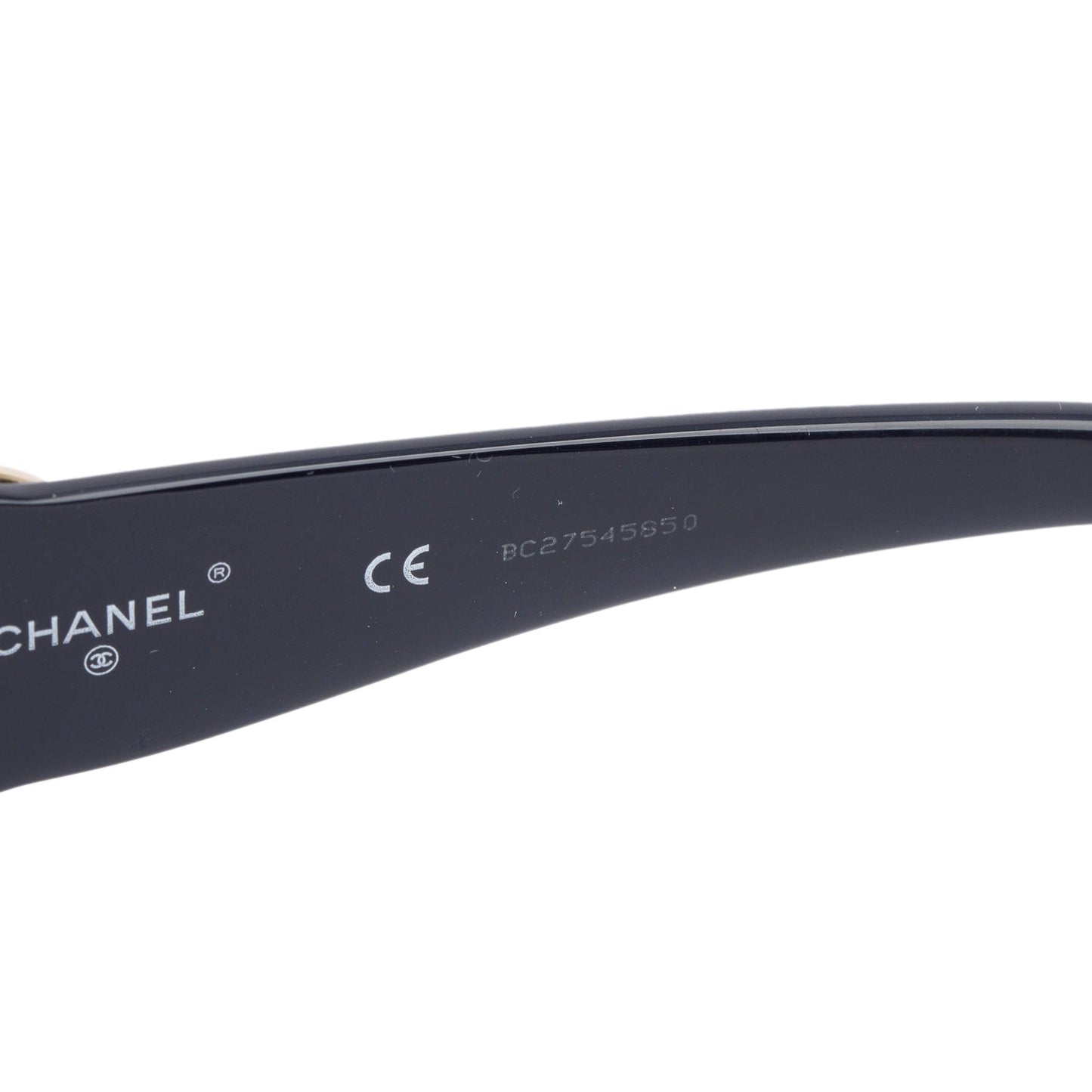Chanel 2022 Navy S6212 Acetate Cat Eye Sunglasses