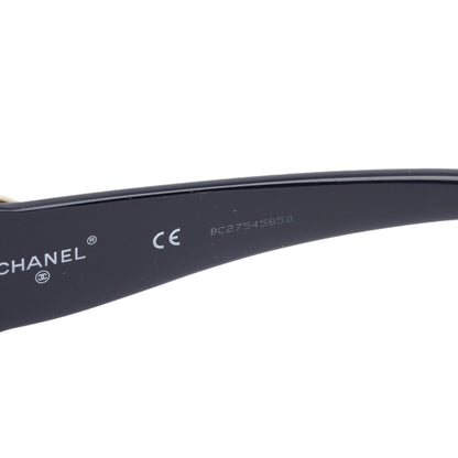 Chanel 2022 Navy S6212 Acetate Cat Eye Sunglasses