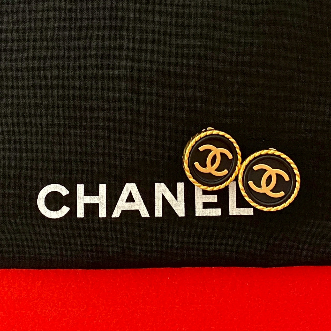 CHANEL Earring Gold Plated gold