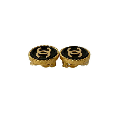CHANEL Earring Gold Plated gold
