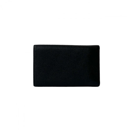 CHANEL Key case Key holder leather black